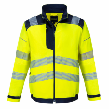 Portwest T500 PW3 Hi-Vis kabát sárga/navy színben munkaruha