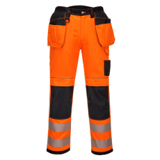 Portwest T501 Vision Hi-Vis nadrág narancs-fekete