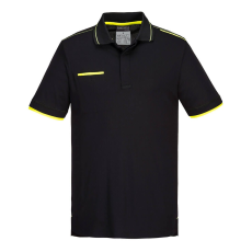 Portwest T722 WX3 ECO PÓLÓING S/S (fekete, S)