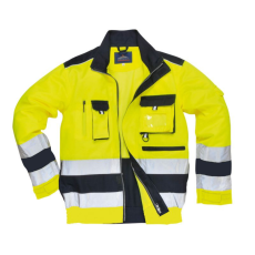 Portwest Texo Hi-Vis kabát (sárga/tengerészkék, 3XL)