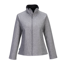Portwest TK21 vékony női softshell dzseki szürke - fekete munkaruha