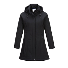 Portwest TK42 Carla női softshell dzseki (FEKETE, M) munkaruha