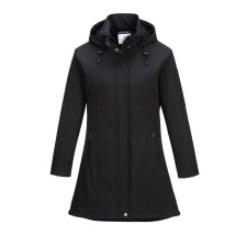 Portwest TK42 női softshell kabát fekete munkaruha