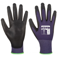 Portwest Touchscreen PU kesztyű (lila/fekete, 6) védőkesztyű