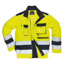 Portwest TX50YNRM Portwest Texo Hi-Vis kabát munkaruha
