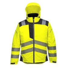 Portwest Vision Hi-Vis esőkabát (narancs/fekete, L) férfi kabát, dzseki