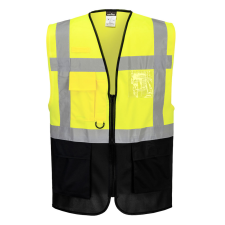 Portwest Warsaw vezetői mellény Yellow/Navy XXL láthatósági ruházat