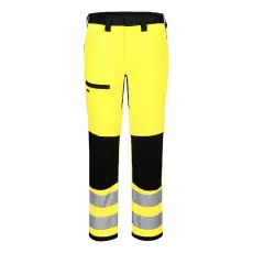 Portwest WX2 Eco Hi-Vis Class 2 szerviznadrág Yellow/Black 34