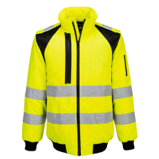 Portwest WX2 Hi-Vis -in-1 Pilóta dzseki Yellow/Black M