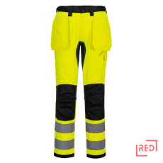 Portwest WX2 Hi-Vis nadrág lezippzározható lengőzsebbel