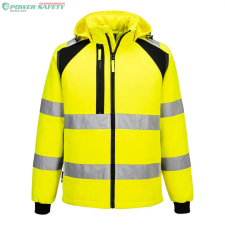 Portwest WX2 Hi-Vis softshell (2L) - Sárga/Fekete láthatósági ruházat