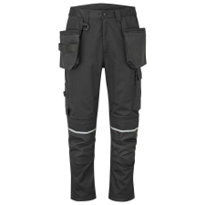 Portwest WX2 Stretch lengőzsebes nadrág fekete 48 munkaruha