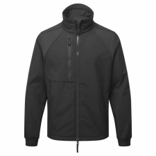 Portwest XL Softshell vízálló polár kabát fekete WX2 Eco CD870 férfi kabát, dzseki
