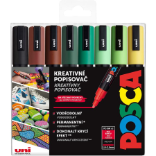 Posca UNI Posca 5M 8 ks zemité tóny (8594157938276) filctoll, marker