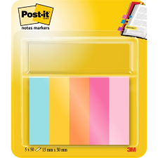 POST-IT Beachside 15x50mm 5x50lap vegyes jelölőlap (7100259442) post-it