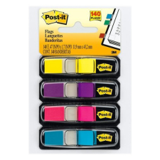 POST-IT Oldaljelölő 3M Post-it 683-4AB műanyag index 12x43mm élénk post-it