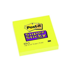 POST-IT Öntapadós jegyzet 3M Post-it 76x76mm Super Sticky 12x90 lap post-it