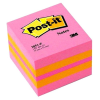 POST-IT Öntapadós jegyzet 3M Post-it LP2051P 51x51mm mini kocka vegyes pink 400 lap