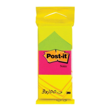 POST-IT Öntapadós jegyzet 3M Post-it LP6812 38x51mm neon 100 lap post-it