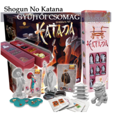 Post Scriptum Shogun No Katana Gyüjtői KS Kiadás (hivatalos nyomtatott magyar szabállyal) társasjáték