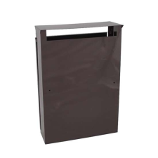 Postaláda álló MINIMA (21x31cm) barna, névtartóval 3490091 postaláda