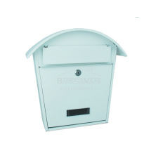  Postaláda ívelt zárható fehér postaláda
