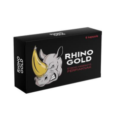 Potenciaszerek RHINO GOLD potencianövelő kapszula (6 db) potencianövelő