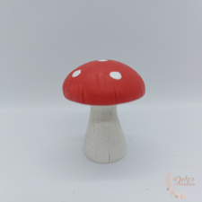 Pöttyös gomba figura dekoráció