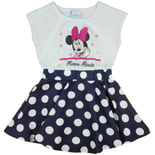 Pöttyös, ujjatlan kislány nyári ruha Minnie egérrel lányka ruha