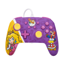 Power A Enhanced vezetékes Nintendo Switch kontroller (Princess Peach Battle) videójáték kiegészítő