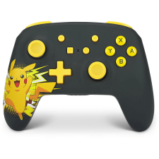 Power A vezeték nélküli Nintendo Switch kontroller (Pikachu Ecstatic) videójáték kiegészítő