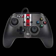 PowerA EnWired Xbox Series X/S - Xbox One Vezetékes kontroller Mass Effect N7 videójáték kiegészítő