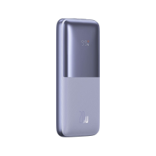  Powerbank: BASEUS Bipow Pro - lila power bank 10000 mAh, LED kijelzővel power bank