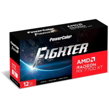 Powercolor Powercolor fighter rx 7700 xt 12gb gddr6 videokártya (rx7700xt 12g-f/oc) videókártya