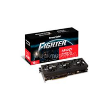 Powercolor Videokártya AMD Radeon RX 7800 XT Fighter 16GB GDDR6 OC (RX7800XT_16G-F/OC) videókártya