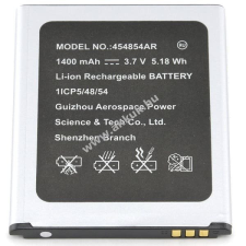 Powery Eredeti akku Panasonic KX-TU160 típus 454854AR mobiltelefon akkumulátor