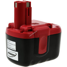 Powery Helyettesítő akku Bosch kalapács GSH 24V NiMH 3000mAh O-akku barkácsgép akkumulátor