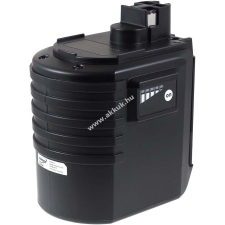 Powery Helyettesítő akku Bosch típus 2607335216 3000mAh NiMH lapos barkácsgép akkumulátor