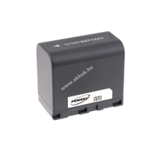 Powery Helyettesítő akku JVC GR-D740E 2400mAh jvc videókamera akkumulátor