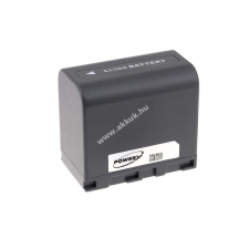 Powery Helyettesítő akku JVC GZ-MS100 2400mAh jvc videókamera akkumulátor