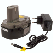 Powery Helyettesítő akku Makita akkus rádióhoz DMR106 +töltővel 2000mAh japán cellás barkácsgép akkumulátor