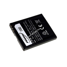 Powery Helyettesítő akku Nokia X5-00 mobiltelefon akkumulátor