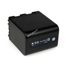 Powery Helyettesítő akku Sony CCD-TR748 4200mAh antracit (LED kijelzős) sony videókamera akkumulátor