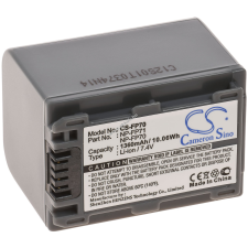 Powery Helyettesítő akku Sony DCR-DVD405 1360mAh sony videókamera akkumulátor