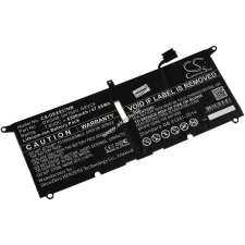 Powery Helyettesítő laptop akku Dell XPS 13-9370-D2905G dell notebook akkumulátor
