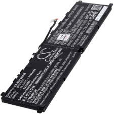 Powery Helyettesítő laptop akku MSI GP66, GP76 msi notebook akkumulátor