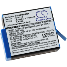 Powery Helyettesítő sportkamera akku GoPro Hero 11 sportkamera kellék