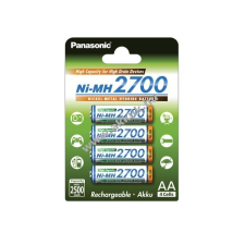Powery Sanyo/Panasonic Mignon ceruzaakku típus AA HR-3U sorozat: 2700 (NiMH) 4db/csom. tölthető elem