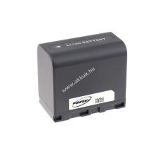 Powery Utángyártott akku JVC GZ-HD7 2400mAh jvc videókamera akkumulátor