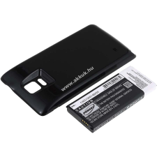 Powery Utángyártott akku Samsung Galaxy Note 4 6400mAh fekete pda akkumulátor